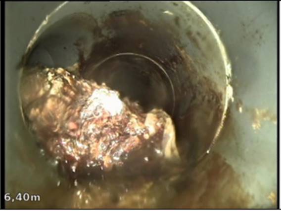 Fraisage de béton dans une canalisation à Avignon