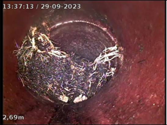 fraisage de racines canalisation par H2eaux à Avignon